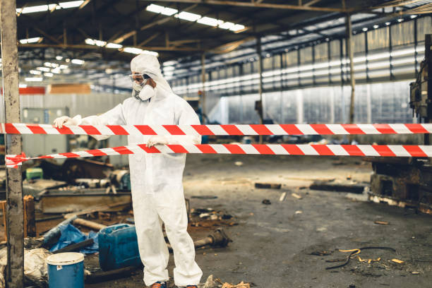 Professional Hoarding Cleanup technician working in Ruskin, FL